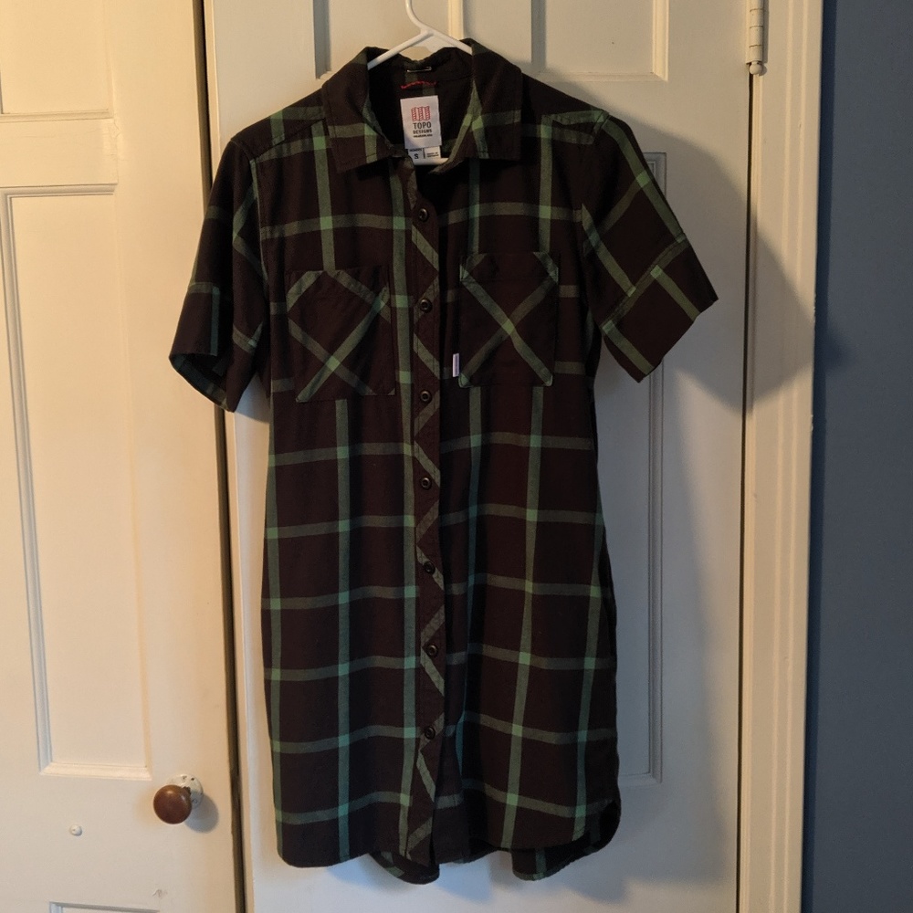 TOPO Designs Shirt Dress - Womens - Small